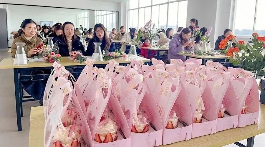 花开十里，美丽如你 | 远信储能举办三八妇女节艺术DIY活动