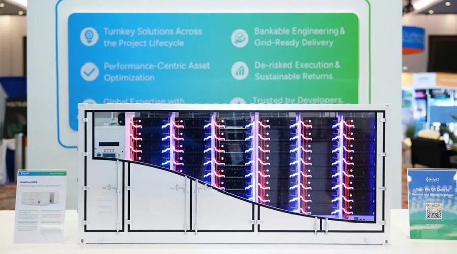 RE 2025｜远信发布构网型 浸没式液冷解决方案，为客户打造优质储能资产